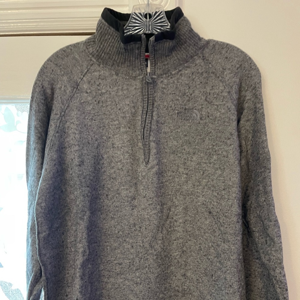 The North Face half zip sweater